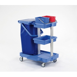 PW 2 KS Putzwagen 2 - Kunststoff (ohne Sack) Floorstar