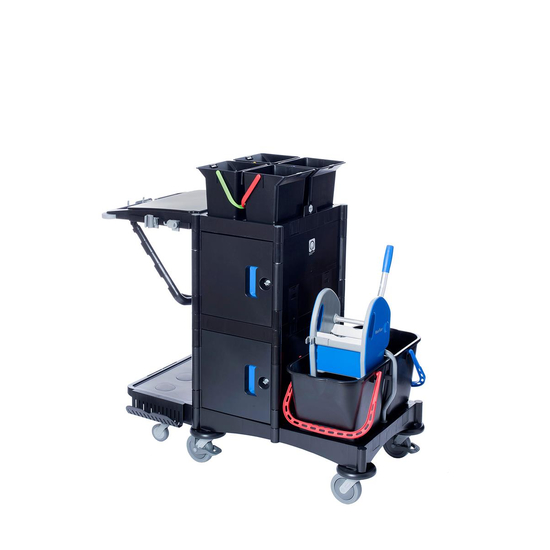 RW 1QT BX I Premium Reinigungswagen 1 Quattro Tresor BRIX I Floorstar