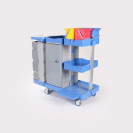Putzwagen 4 Tresor - Kunststoff Floorstar