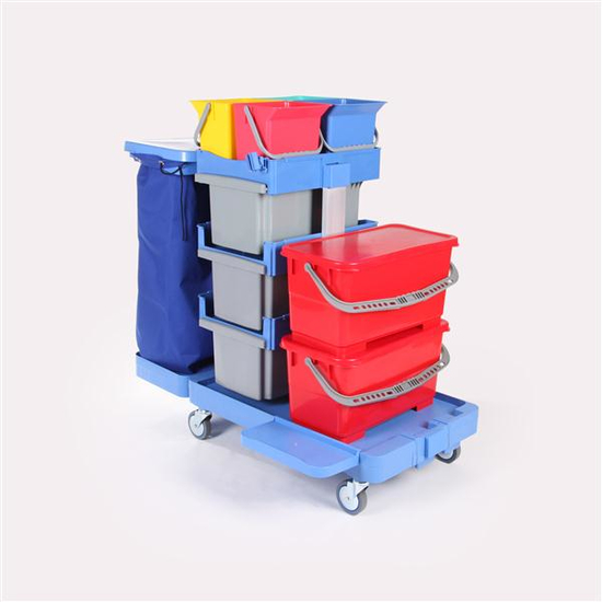 Moppbox-Wagen 2 - Kunststoff Floorstar