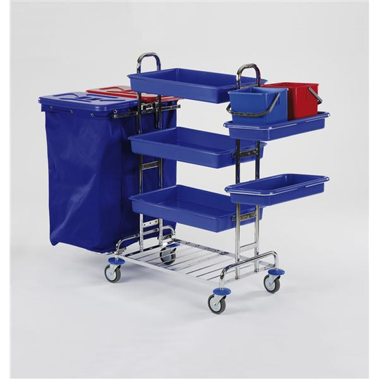 HW 2 Hotelwagen - verchromt Floorstar