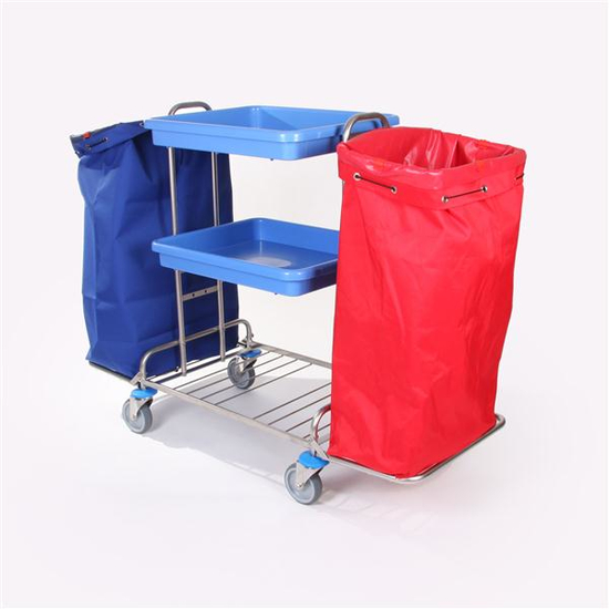 Hotelwagen 2 - Edelstahl Floorstar