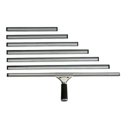 Edelstahl Schiene und Gummilippe 25 cm Floorstar