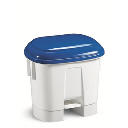 Floormagic HACCP Mlleimer mit Deckel in blau 30l