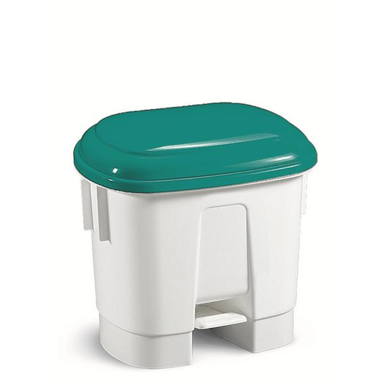 Floormagic HACCP Mlleimer mit Deckel in grn 30l