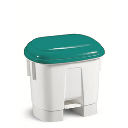 Floormagic HACCP Mlleimer mit Deckel in grn 30l