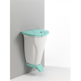 Floormagic WALL UP Wandmlleimer mit Pedal 50l in hellblau
