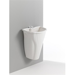 Floormagic WALL UP Mülleimer 50l in weiss