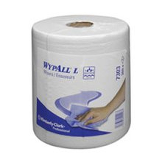 Kimberly-Clark Wypall L30 Wischt�cher, Zentralentnahme wei�, 20,5x38cm 6 x 300Blatt