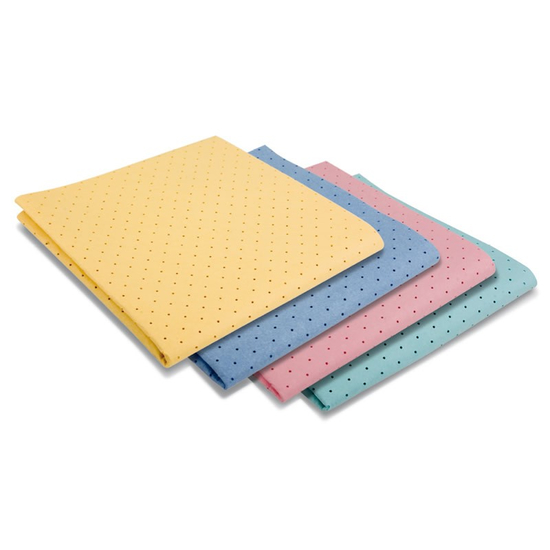 Floormagic Gebudereinigungstuch Lochtuch 38 x 38cm, 100% Viskose, grn