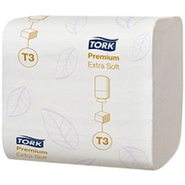 Tork T3 Premium Toilettenpapier 2-lg Einzelblatt hochwei...