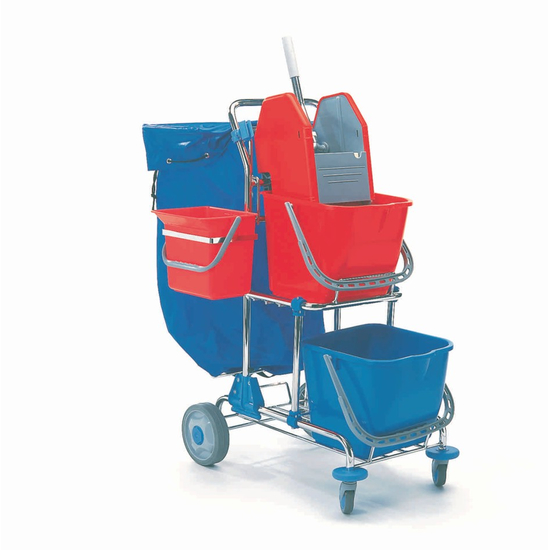 Stufenwagen Premium verchromt Chicago von trolley-system.com