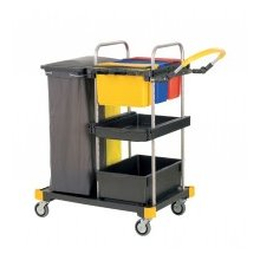 Vermop Equipe Pre-Wash 2x60l Reinigungswagen