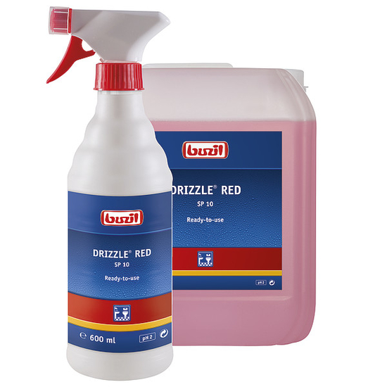 Buzil Drizzle red SP 10 - 600ml Sanitr-Unterhaltsreiniger SP10-0600