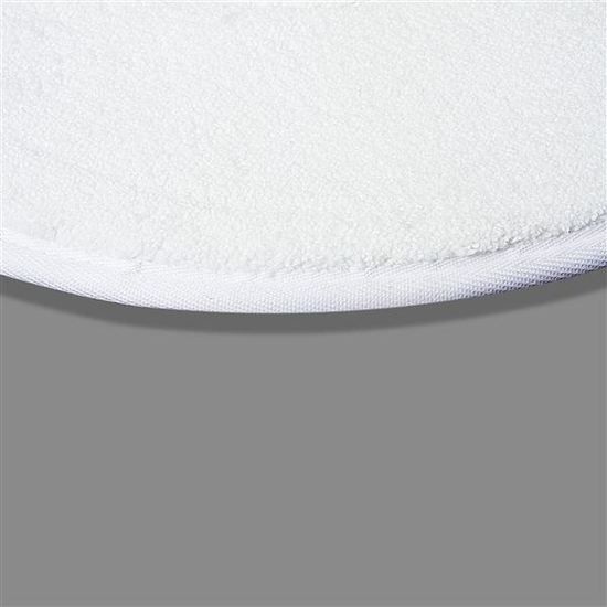 Padscheibe aus Microfaser wei 254mm 10 von Floormagic