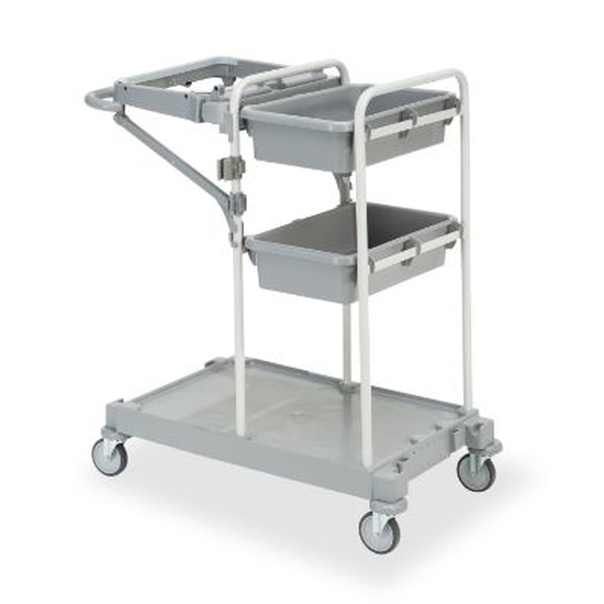 Reinigungswagen Premium Spani 2021 aus hochwertigen Kunststoff von trolley-system.com