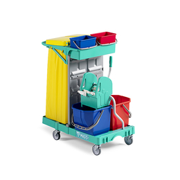Reinigungswagen Kulta 40 aus hochwertigen Kunststoff mit...