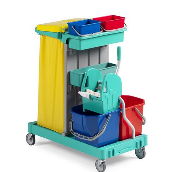 Putzwagen Kulta 490 aus hochwertigen Kunststoff von trolley-system.com