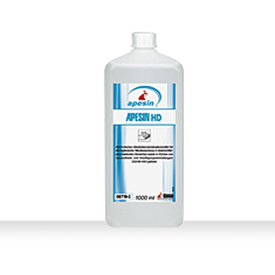 Ab 10 St�ck Tana Apesin HD H�ndedekontaminationsmittell 1000ml Vierkantflasche