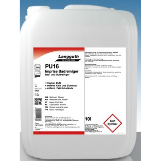katiclean PU16 Imprise Badreiniger reinigt und entfernt Schmutz und Fettr�ckst�nde 10l  - 6005539