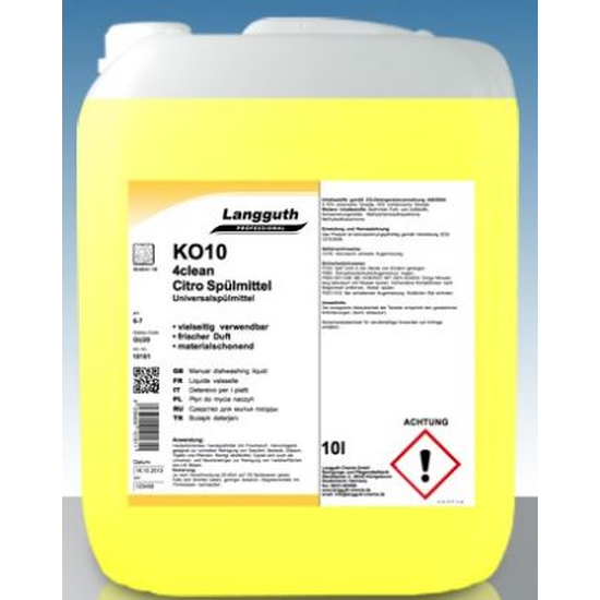 katiclean KO10 4CLEAN CITRO SP�LMITTEL Universalsp�lmittel PL 10l  - 6005607