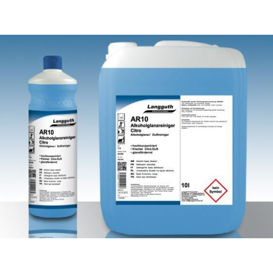 katiclean AR10 hochkonzentrierter Alkoholglanzreiniger Citro-Frischeduft 1l - 6005768