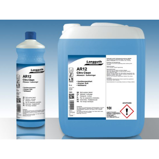 katiclean AR12 Citro Clean 5-fach Konzentrat Citro-Frischeduft 1l  - 6013374