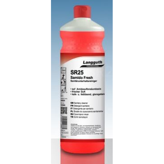 katiclean SR25 Samido Fresh Sanit�rreiniger / Kalkl�ser 1l mit speziellen Reinigungsverst�rkern  - 6010724