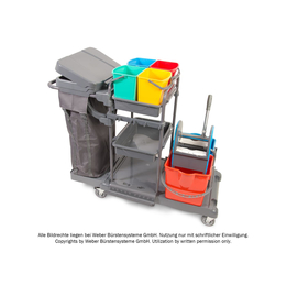 Clean Track Reinigungswagen Servicewagen 1724P