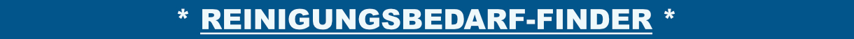 REINIGUNGSBEDARF-FINDER